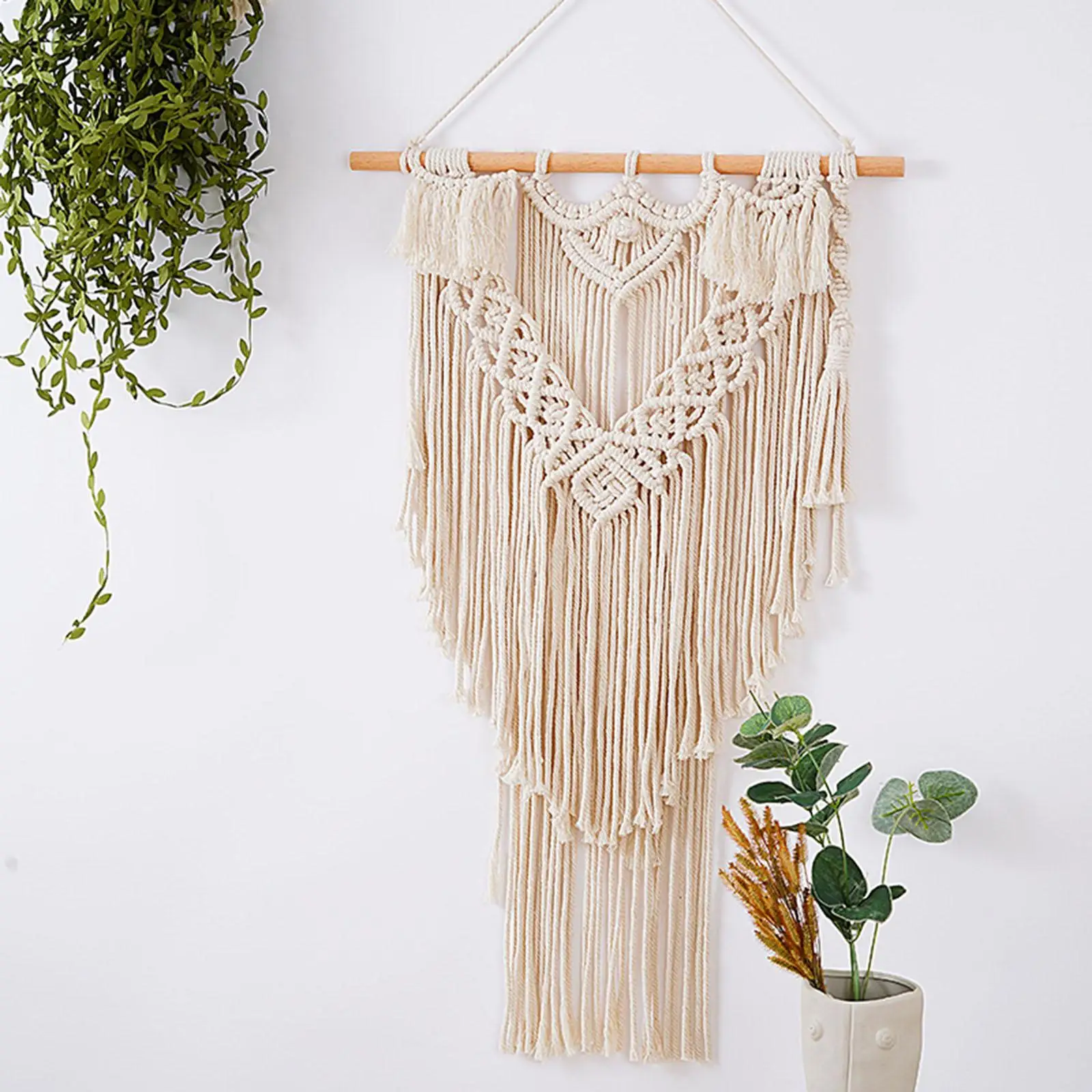 Nordic Large Macrame Wall Hanging Tapestry Handwoven Pendant Fringe Macrame Tapestry for Apartment Nursery Ornament
Nordic Large Macrame Wall Hanging Tapestry Handwoven Pendant Fringe Macrame Tapestry for Apartment Nursery Ornament