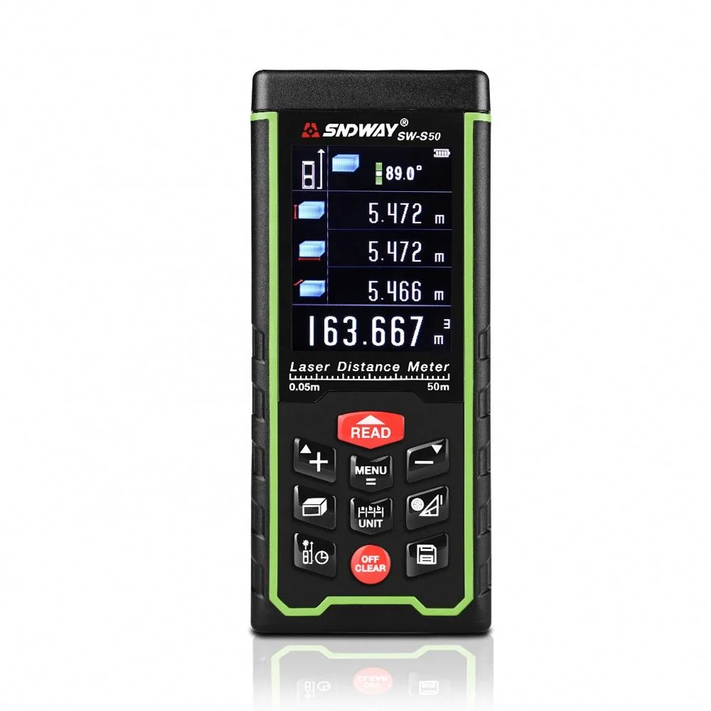 SNDWAY OEM Rechargeable laser rangefinder with color LCD display and Angle Distance measure meter
SNDWAY OEM Rechargeable laser rangefinder with color LCD display and Angle Distance measure meter