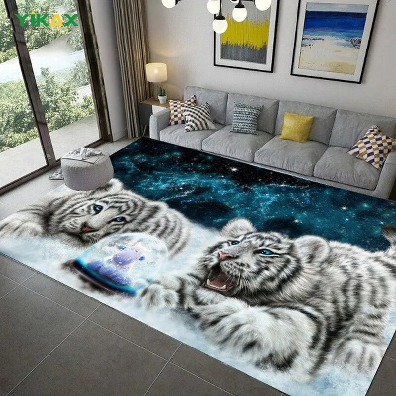 Leopard Tiger Carpets Large Area Rugs Floor Mat Anti-Slip Sofa Beside Bathroom Comfortable Flannel Living Room Modern Home Decor
Leopard Tiger Carpets Large Area Rugs Floor Mat Anti-Slip Sofa Beside Bathroom Comfortable Flannel Living Room Modern Home Decor