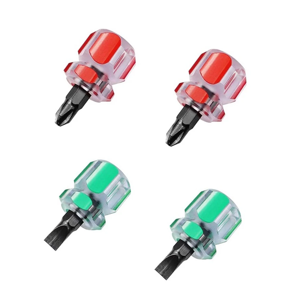 4Pcs Mini Short Stubby Screwdriver Set Flat Slotted Standard Tip Compact Screw Driver Precision Hand Tools Car Repair
4Pcs Mini Short Stubby Screwdriver Set Flat Slotted Standard Tip Compact Screw Driver Precision Hand Tools Car Repair