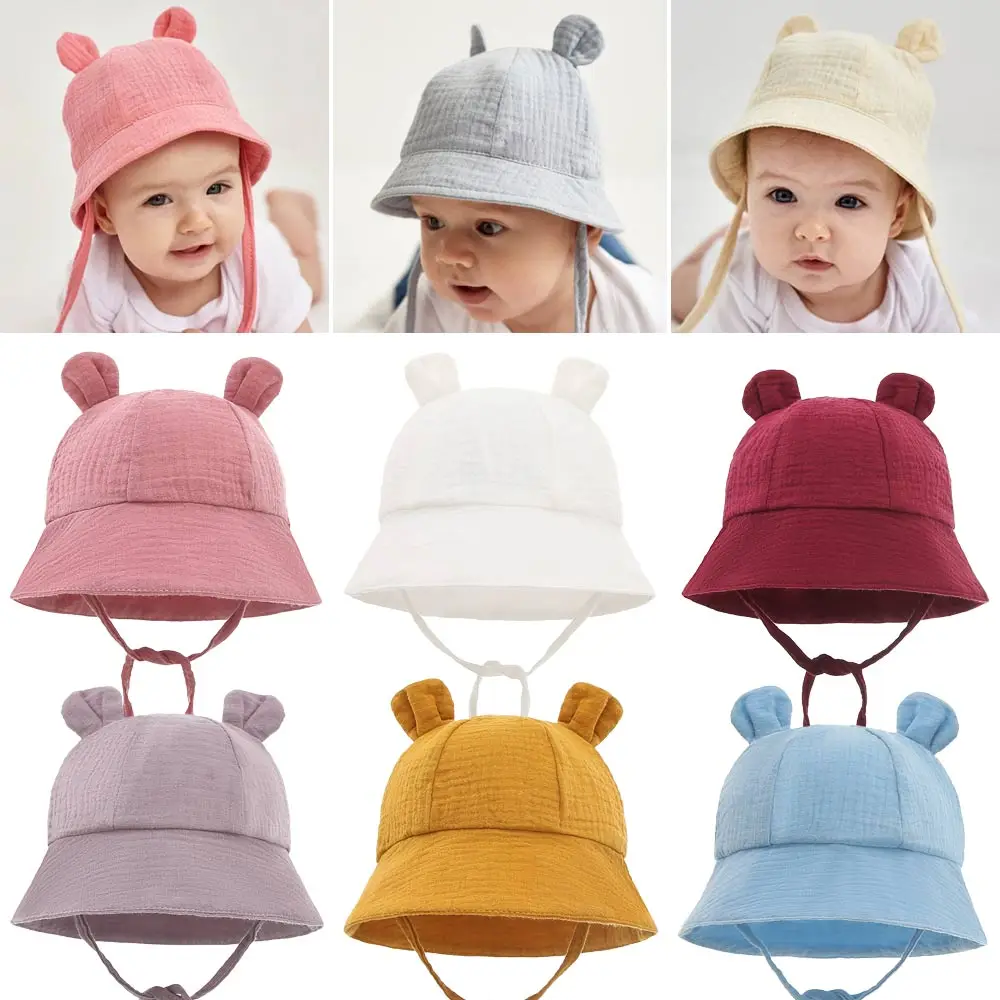 Soft Cotton Baby Sun Hat With Ears Cute Bunny Newborn Boys Girls Bucket Hat Summer Kids Toddler Panama Cap 0 to 12 Months
Soft Cotton Baby Sun Hat With Ears Cute Bunny Newborn Boys Girls Bucket Hat Summer Kids Toddler Panama Cap 0 to 12 Months