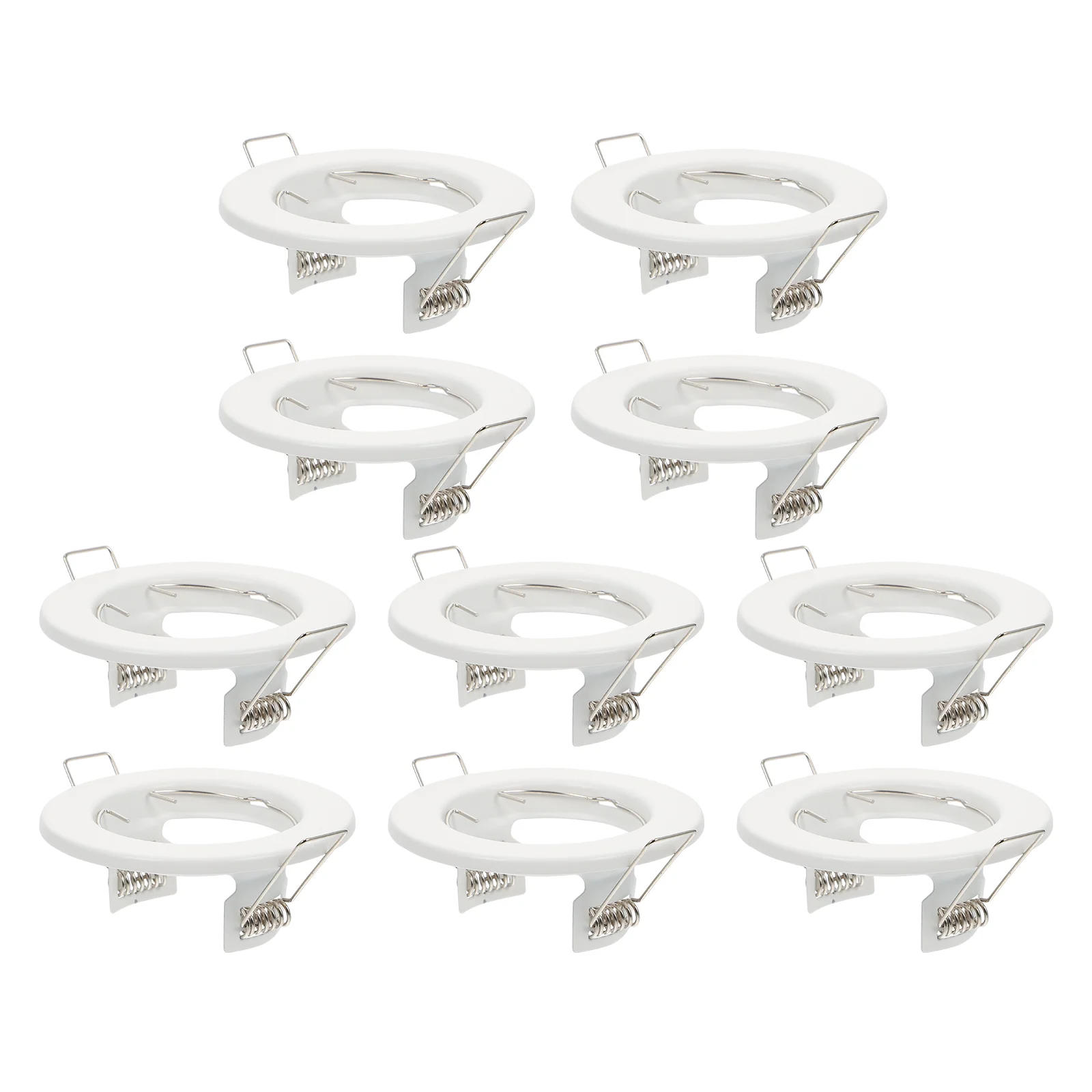 10Pcs Halogen Lamp Frame Spotlight Frame Halogen Lamp Bracket Spotlight Shell for Hotel Home Restaurant Light
10Pcs Halogen Lamp Frame Spotlight Frame Halogen Lamp Bracket Spotlight Shell for Hotel Home Restaurant Light