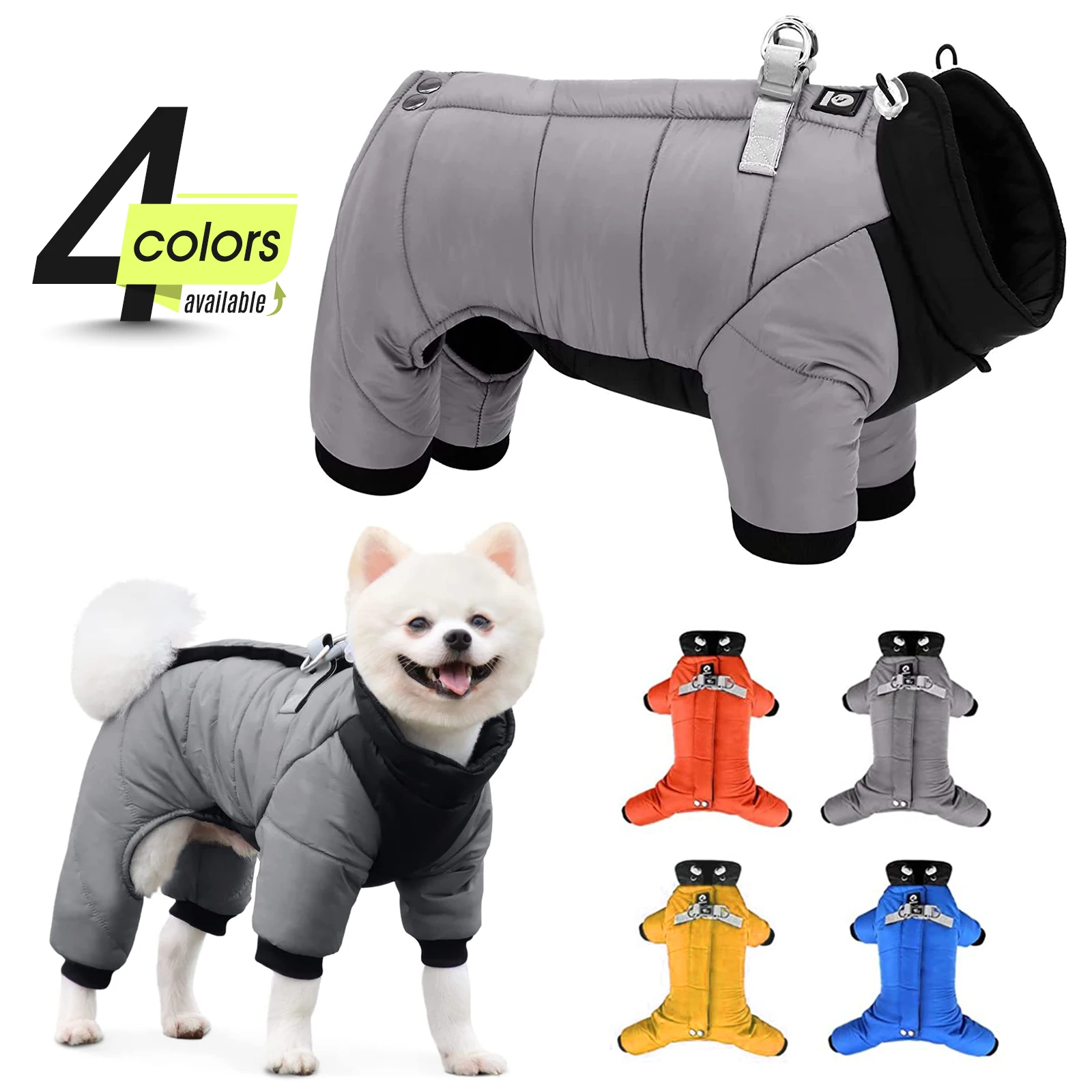 Pet Clothes Dog Winter Warm Coat for Small Medium Large Puppy Reflective Dog Built-in Harness Water Resista PC208
Pet Clothes Dog Winter Warm Coat for Small Medium Large Puppy Reflective Dog Built-in Harness Water Resista PC208