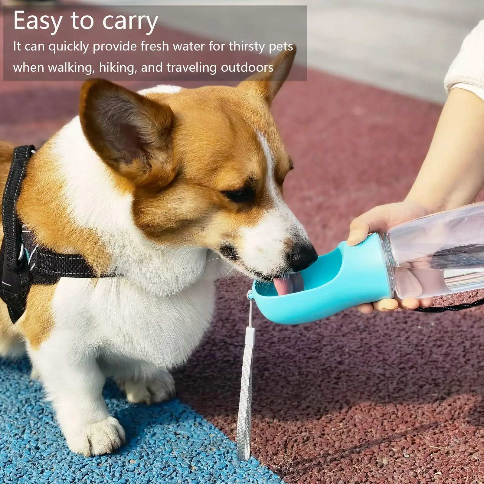 Dog Water Bottle, Leak Proof Portable Puppy Water Dispenser, 550ml Antibacterial Water Feeder For Pets, Dog Cat Pet Outdoor Walk
Dog Water Bottle, Leak Proof Portable Puppy Water Dispenser, 550ml Antibacterial Water Feeder For Pets, Dog Cat Pet Outdoor Walk
