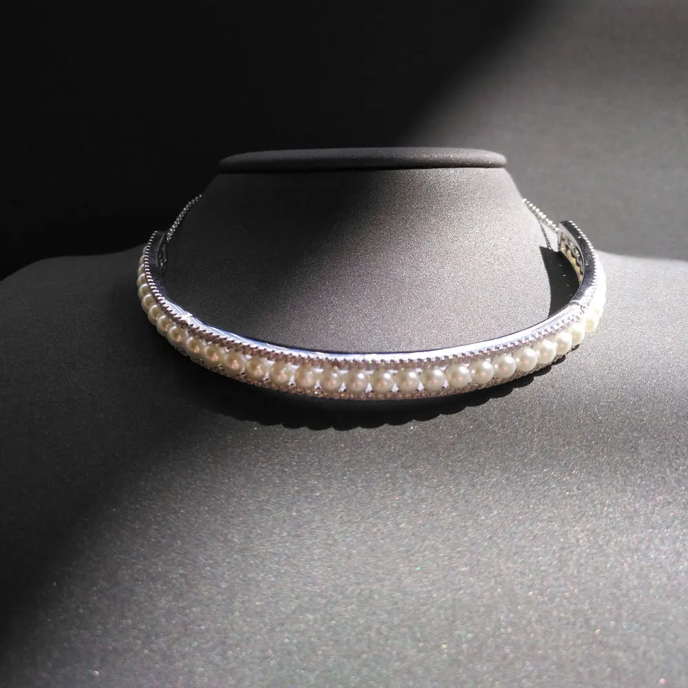 s925 Sterling Silver Necklace May New Freshwater Pearl Double Circle Necklace Female Fashion Punk Style Banquet Jewelry
s925 Sterling Silver Necklace May New Freshwater Pearl Double Circle Necklace Female Fashion Punk Style Banquet Jewelry