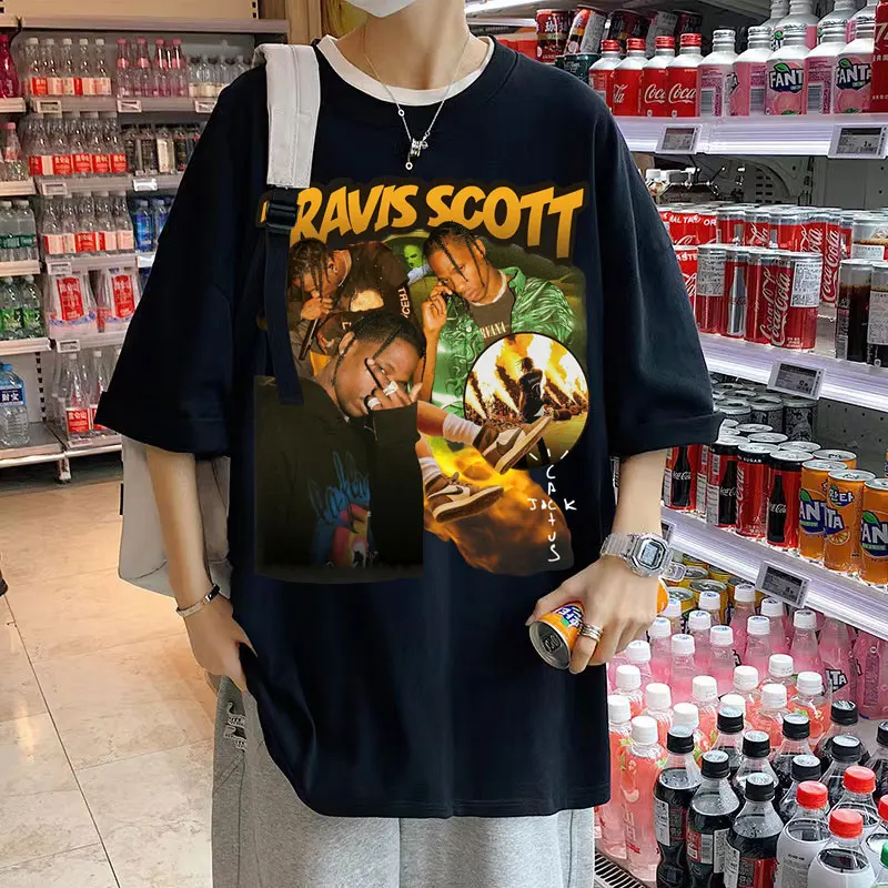 Cactus Jack Tee Short Sleeve Travis Scott T-shirts Street High Quality 100% Cotton T Shirts Men Women Hip Hop Oversized Tshirt
Cactus Jack Tee Short Sleeve Travis Scott T-shirts Street High Quality 100% Cotton T Shirts Men Women Hip Hop Oversized Tshirt