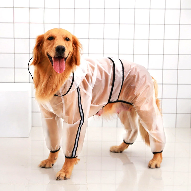 Full bag raincoat outdoor four legged transparent dog waterproof and snow proof raincoat for medium and large dogs
Full bag raincoat outdoor four legged transparent dog waterproof and snow proof raincoat for medium and large dogs