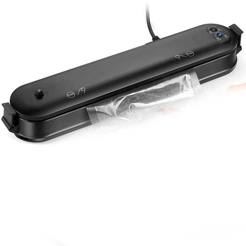 Vacuum Sealer Machine, Automatic Dry & Wet & Soft & Hard Food Air Sealing System, Fits Refrigerator Store Food EU Plug
Vacuum Sealer Machine, Automatic Dry & Wet & Soft & Hard Food Air Sealing System, Fits Refrigerator Store Food EU Plug