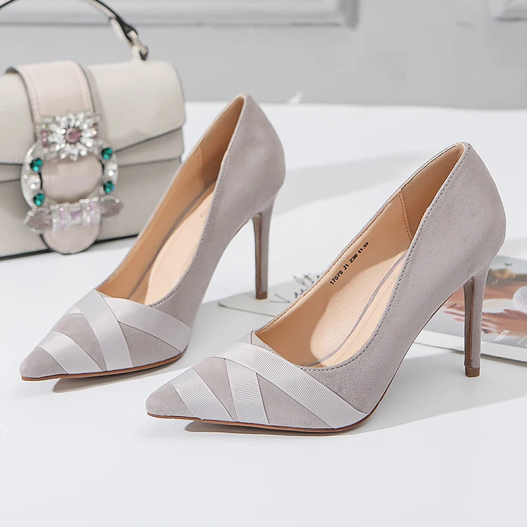 Spring Summer Modern Cross-strap Girl Stiletto High-heeled Pump Pointed Women's Elegant Fashion Ribbon Designer Shoes
Spring Summer Modern Cross-strap Girl Stiletto High-heeled Pump Pointed Women's Elegant Fashion Ribbon Designer Shoes