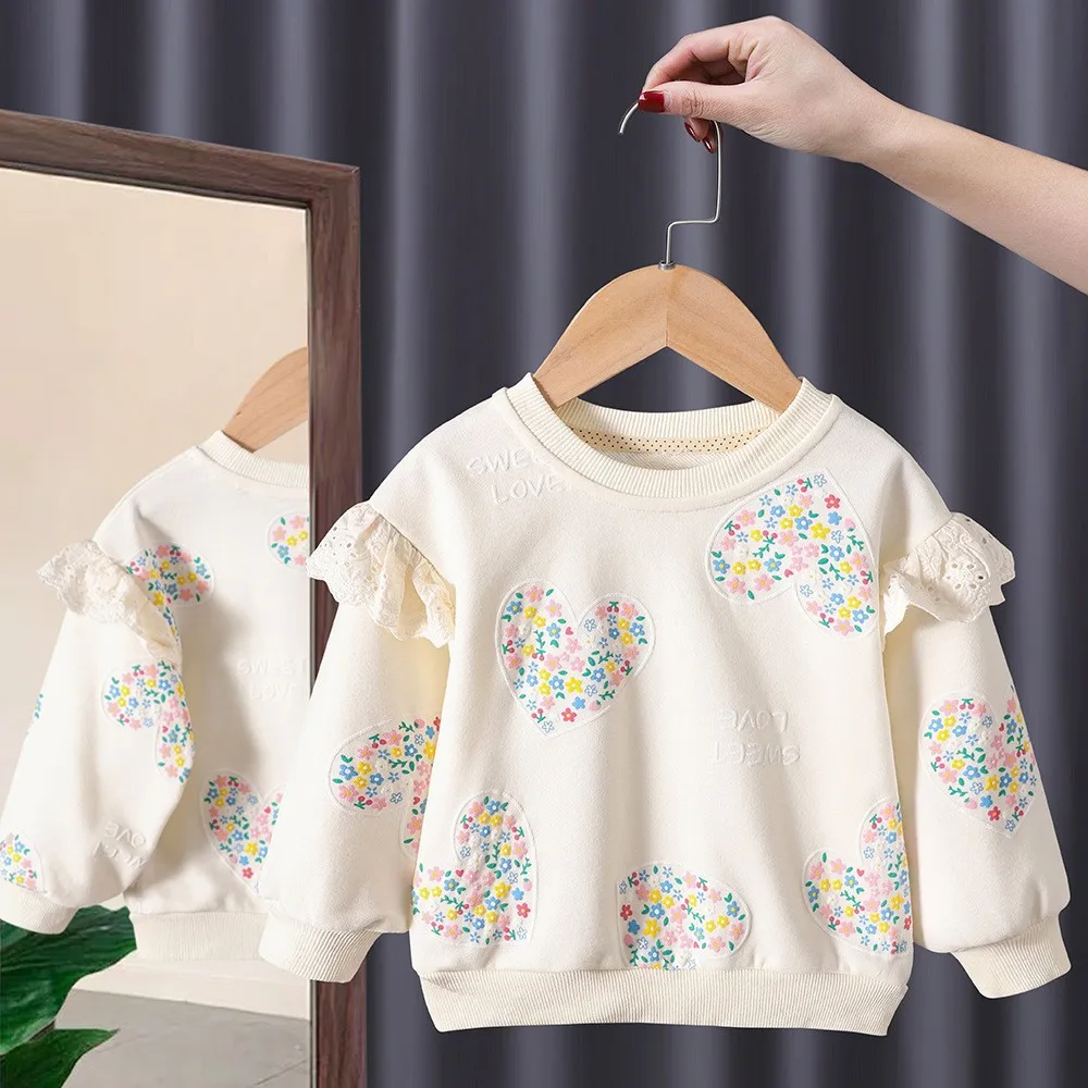 2023 Spring Autumn Children's Sweat-shirt for Girls Infants Korean Fashion Casual Loose Printed Sweatshirt Kids Pullover Tops
2023 Spring Autumn Children's Sweat-shirt for Girls Infants Korean Fashion Casual Loose Printed Sweatshirt Kids Pullover Tops