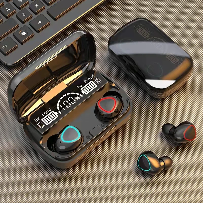 M10 Wireless Bluetooth Earbuds HD Microphone 9D Stereo Sound HIFI Earphones Noise Reduction Gaming Hand-free Headset
M10 Wireless Bluetooth Earbuds HD Microphone 9D Stereo Sound HIFI Earphones Noise Reduction Gaming Hand-free Headset