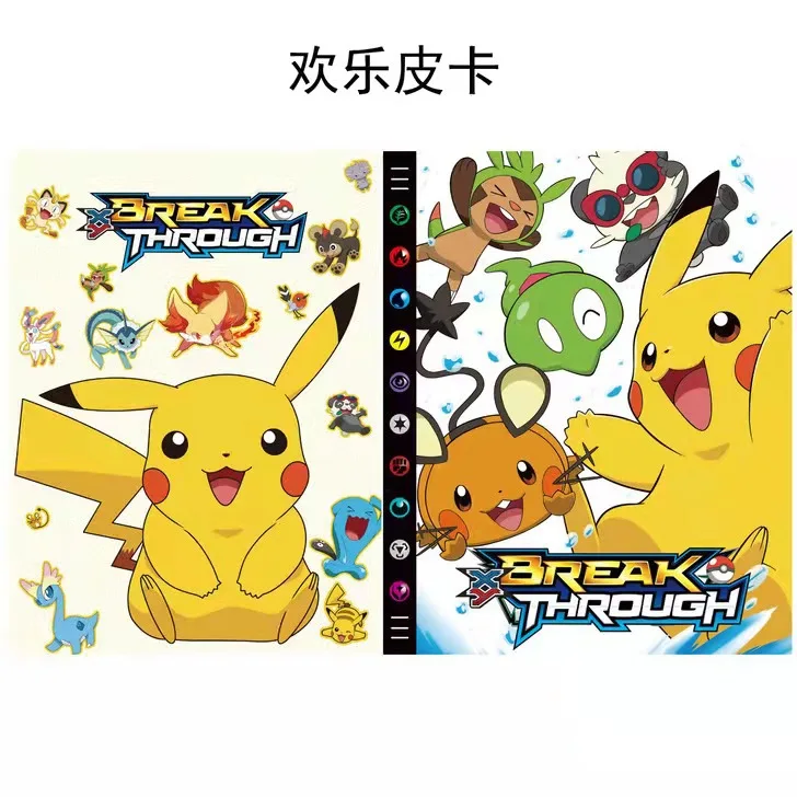 Альбом «Pokemon», 22 вида, новый, вместительный, Φ 9, карманный, 432 шт., книга для коллекции Аниме-карт, игровая карта, детские игрушки, подарок 
Альбом «Pokemon», 22 вида, новый, вместительный, Φ 9, карманный, 432 шт., книга для коллекции Аниме-карт, игровая карта, детские игрушки, подарок