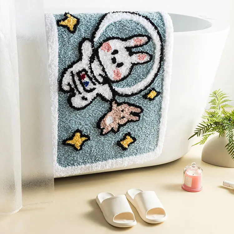 Cartoon Floor Mat Bathroom Toilet Water Absorption Kitchen Bathroom Non-slip Mat Door Entrance Foot Mat Bedroom Carpet Floor Mat
Cartoon Floor Mat Bathroom Toilet Water Absorption Kitchen Bathroom Non-slip Mat Door Entrance Foot Mat Bedroom Carpet Floor Mat