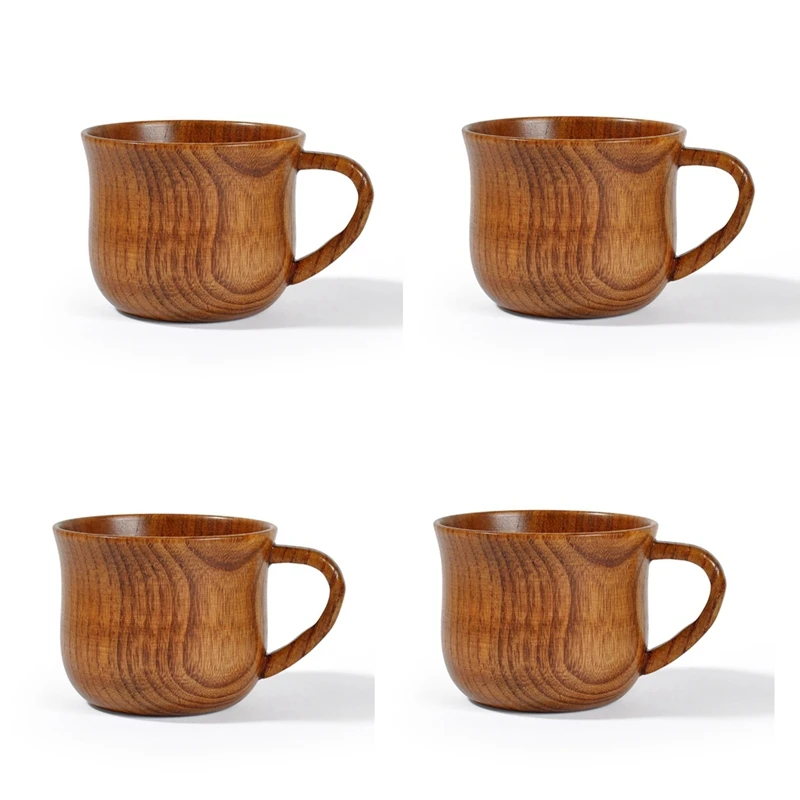 Creative Natural Wood Mug Coffee Cup Wine Glass Tea Cup for Family Tea Room Bar Beer Milk Drinkware-4Pcs
Creative Natural Wood Mug Coffee Cup Wine Glass Tea Cup for Family Tea Room Bar Beer Milk Drinkware-4Pcs