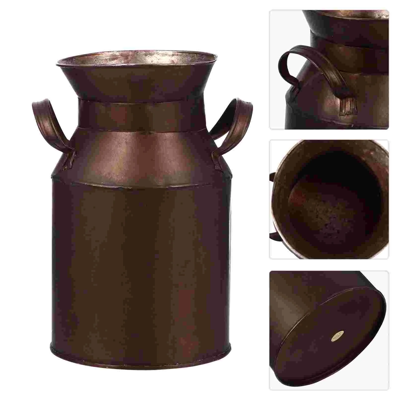 Flower Vase Rustic Metal Bucket Jug Vases Farmhouse Buckets Shabby Potcan Galvanized Tin Holder Vintage Country Pitcher Iron
Flower Vase Rustic Metal Bucket Jug Vases Farmhouse Buckets Shabby Potcan Galvanized Tin Holder Vintage Country Pitcher Iron