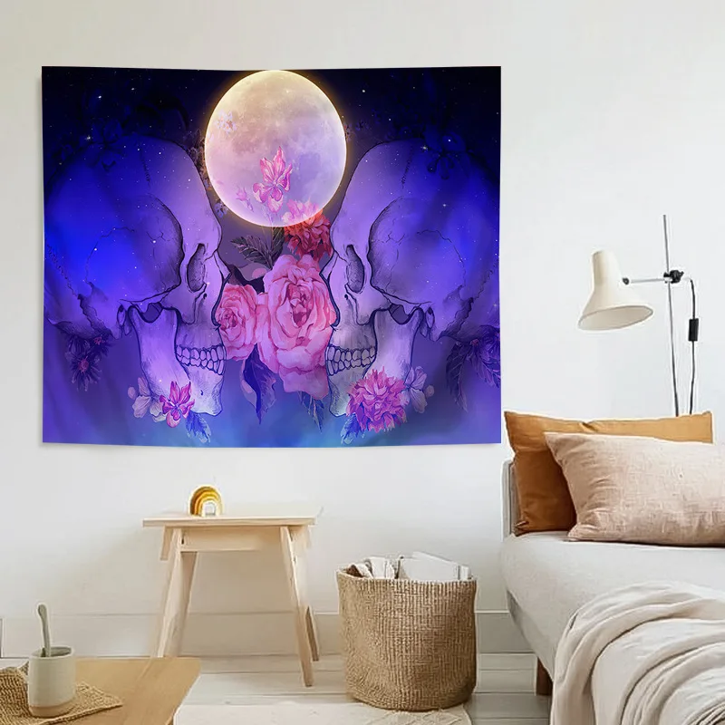Skull Carpet Nordic Style Aesthetic Room Decor Blanket Sun and Moon Bed Account Tapestry Table Cloth Wall Hanging Sofa Sets Home
Skull Carpet Nordic Style Aesthetic Room Decor Blanket Sun and Moon Bed Account Tapestry Table Cloth Wall Hanging Sofa Sets Home