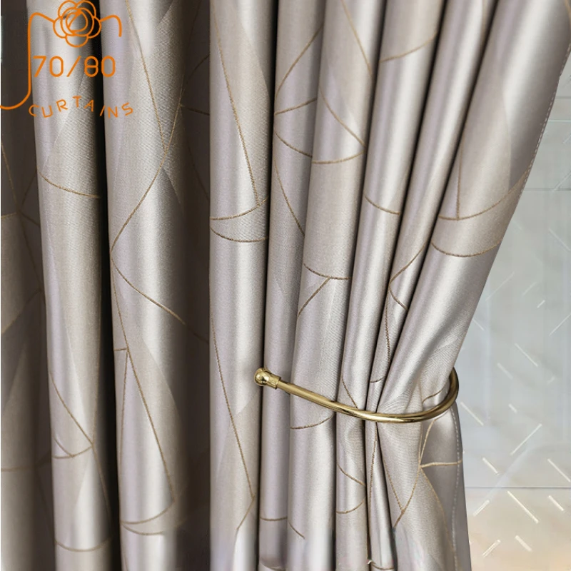 New Simulation LusterPolygonal Jacquard Thickening Blackout Curtains for Living Room Bedroom Dining Room Partition Curtain
New Simulation LusterPolygonal Jacquard Thickening Blackout Curtains for Living Room Bedroom Dining Room Partition Curtain