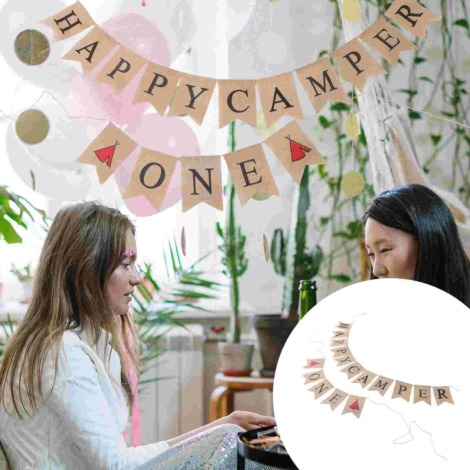 1 Set Camping Party Decor Happy Cmper Banner Burlap Banner Camping Ceiling Birthday Party Theme Bunting
1 Set Camping Party Decor Happy Cmper Banner Burlap Banner Camping Ceiling Birthday Party Theme Bunting