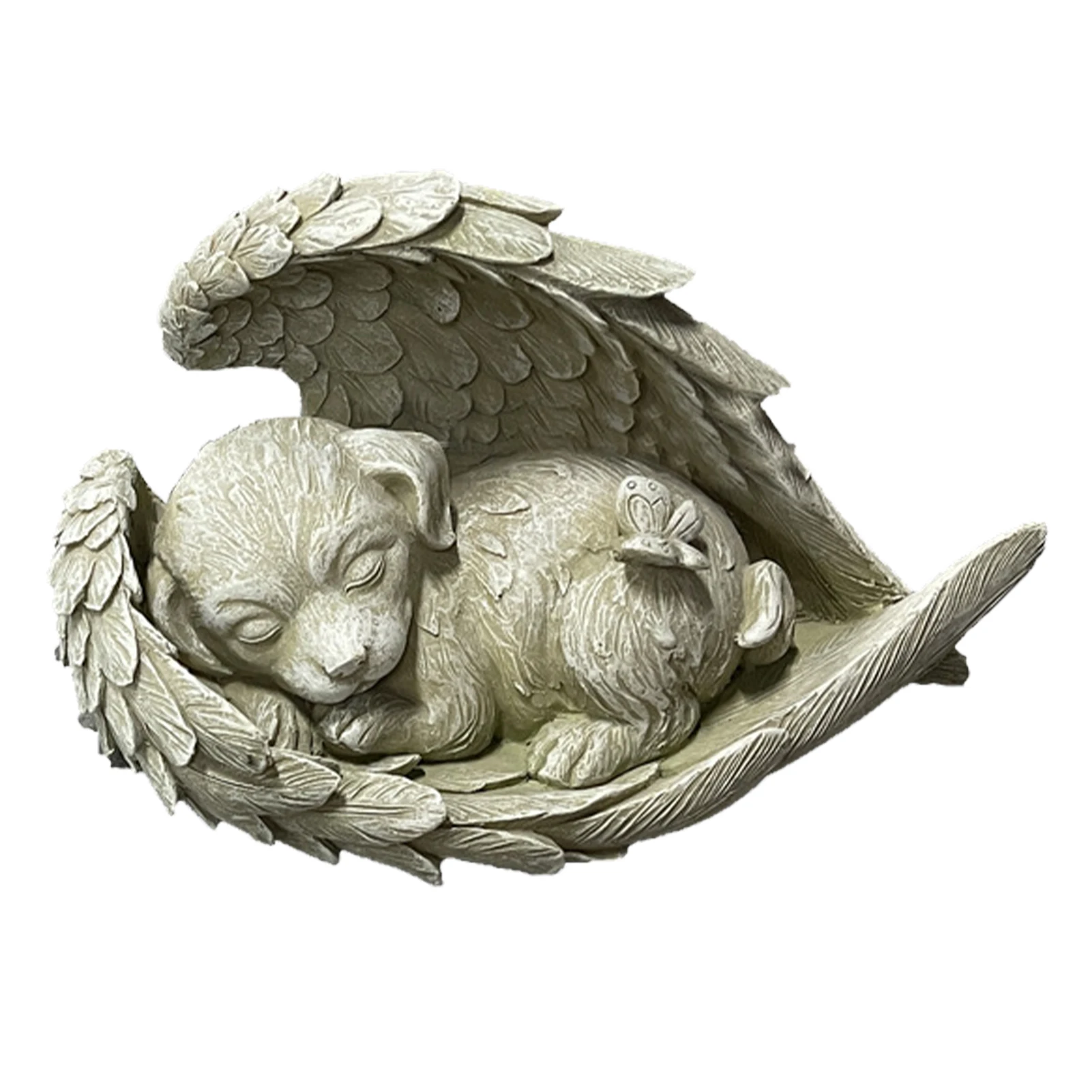 Gift Sleeping Angel Pet Memorial Statue Sculpture Outdoor Puppy With Wings Home Dog Cat Garden Resin Decoration Marker
Gift Sleeping Angel Pet Memorial Statue Sculpture Outdoor Puppy With Wings Home Dog Cat Garden Resin Decoration Marker