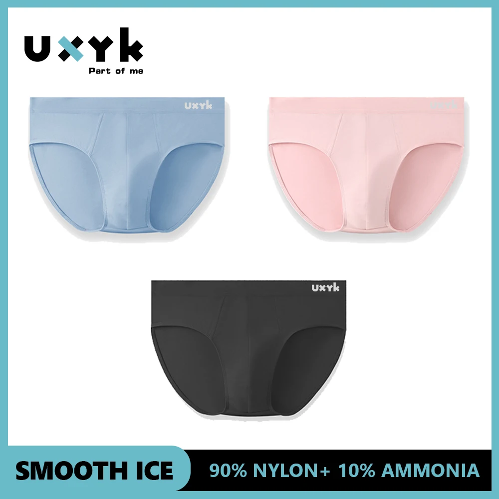 UXYK 3PCS Men's Underpants Comfortable Cotton Male Briefs Breathable 3D-Pouch Male Underwear Elastic Man Panty
UXYK 3PCS Men's Underpants Comfortable Cotton Male Briefs Breathable 3D-Pouch Male Underwear Elastic Man Panty