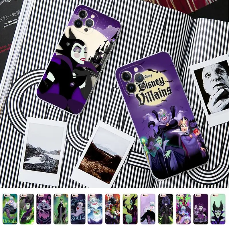 Disney Maleficent Ursula Villains Phone Case For iPhone 14 11 12 13 Mini Pro XS Max Cover 6 7 8 Plus X XR SE 2020 Funda Shell
Disney Maleficent Ursula Villains Phone Case For iPhone 14 11 12 13 Mini Pro XS Max Cover 6 7 8 Plus X XR SE 2020 Funda Shell