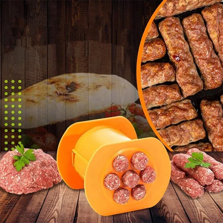 Hot Dog Maker Meat Sticks Squeezer Pasta Balls Quick Form Kitchen DIY Gadgets cooking accessories
Hot Dog Maker Meat Sticks Squeezer Pasta Balls Quick Form Kitchen DIY Gadgets cooking accessories