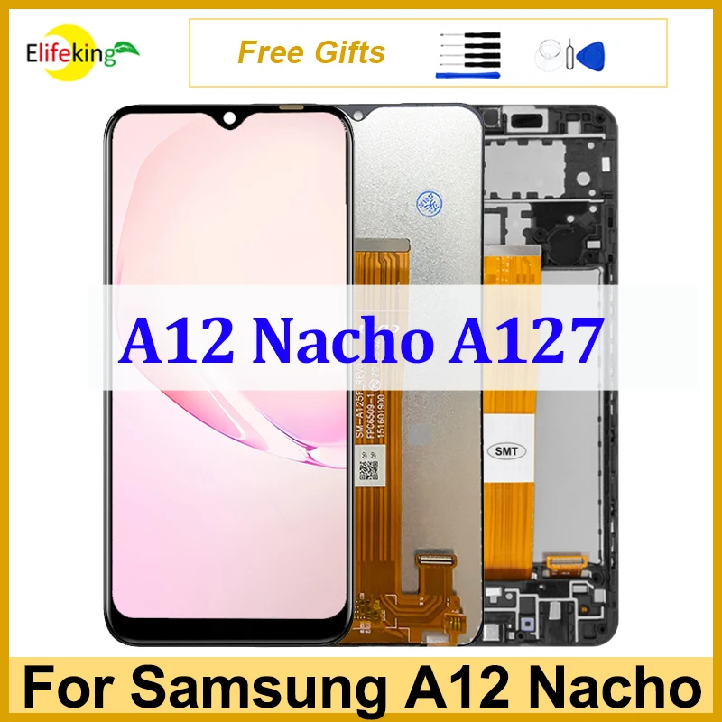 6.5" LCD For Samsung Galaxy A12 Nacho A127 Display Screen A127F A127M A127U Touch Digitizer For Samsung A127 Screen Replacement
6.5" LCD For Samsung Galaxy A12 Nacho A127 Display Screen A127F A127M A127U Touch Digitizer For Samsung A127 Screen Replacement