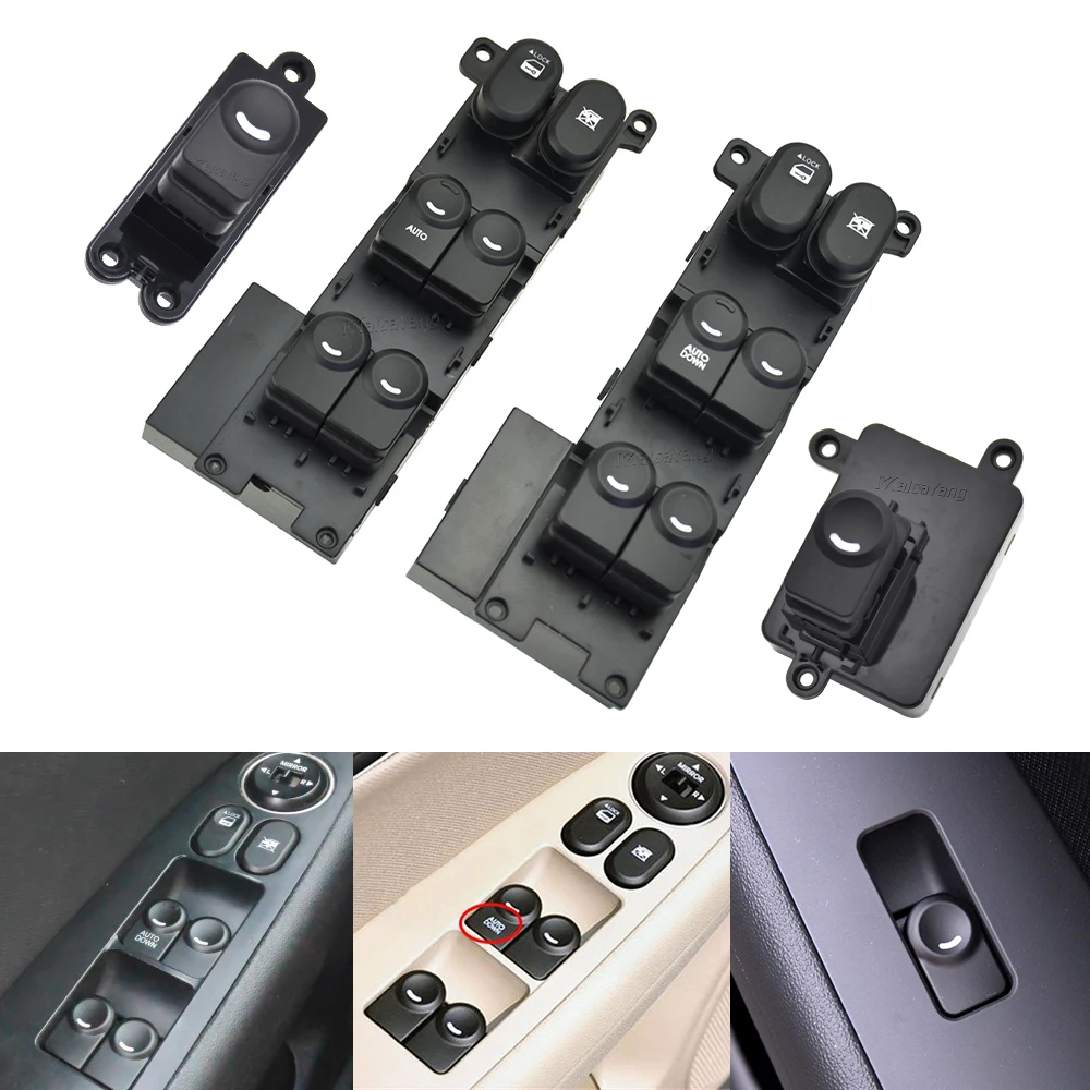 Front Left Driver Side Rear Right Passenger Power Window Control Switch For Hyundai i30 I30cw 2008-2011 93570-2L010 93570-2L000
Front Left Driver Side Rear Right Passenger Power Window Control Switch For Hyundai i30 I30cw 2008-2011 93570-2L010 93570-2L000