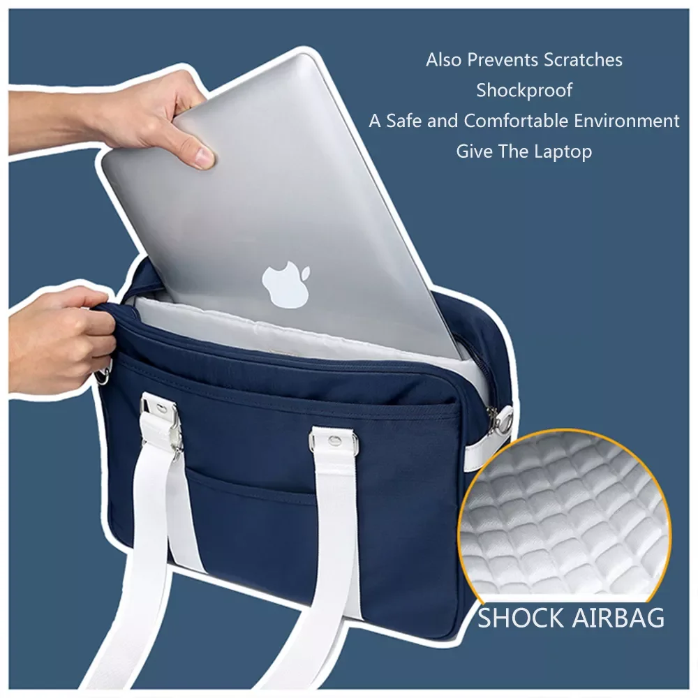 Laptop Bag 13.3 15.6 14 Inch Waterproof Notebook Case Sleeve For Macbook Air Pro 13 15 Computer Shoulder Handbag Woman Briefcase
Laptop Bag 13.3 15.6 14 Inch Waterproof Notebook Case Sleeve For Macbook Air Pro 13 15 Computer Shoulder Handbag Woman Briefcase