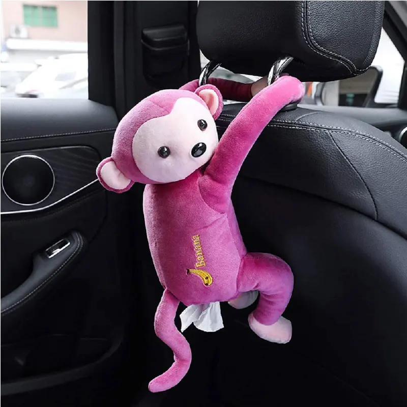 Car Plush Doll Tissue Box With Clothes Monkey Tissue Box Car Accessories Hanging Banana Monkey Car Seat Back Car Decoration
Car Plush Doll Tissue Box With Clothes Monkey Tissue Box Car Accessories Hanging Banana Monkey Car Seat Back Car Decoration