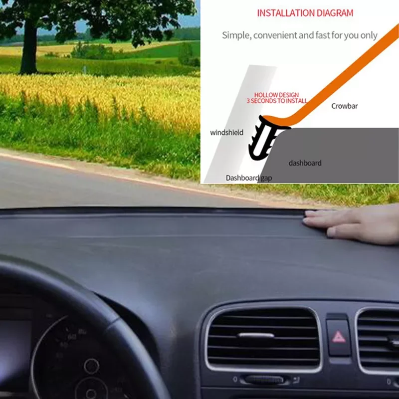 car stickerCar Dashboard Sealing Strips Weatherstrip Rubber Seals Sound Insulation Sealing Universal Automobiles Interior Access 
car stickerCar Dashboard Sealing Strips Weatherstrip Rubber Seals Sound Insulation Sealing Universal Automobiles Interior Access
