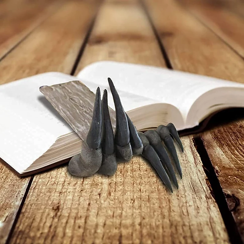 Thriller Devil's Hand Bookmark,Vintage-Style Resin Bookmark Gifts Unique Funny Bookmark Thriller Halloween Bookmark Gift
Thriller Devil's Hand Bookmark,Vintage-Style Resin Bookmark Gifts Unique Funny Bookmark Thriller Halloween Bookmark Gift