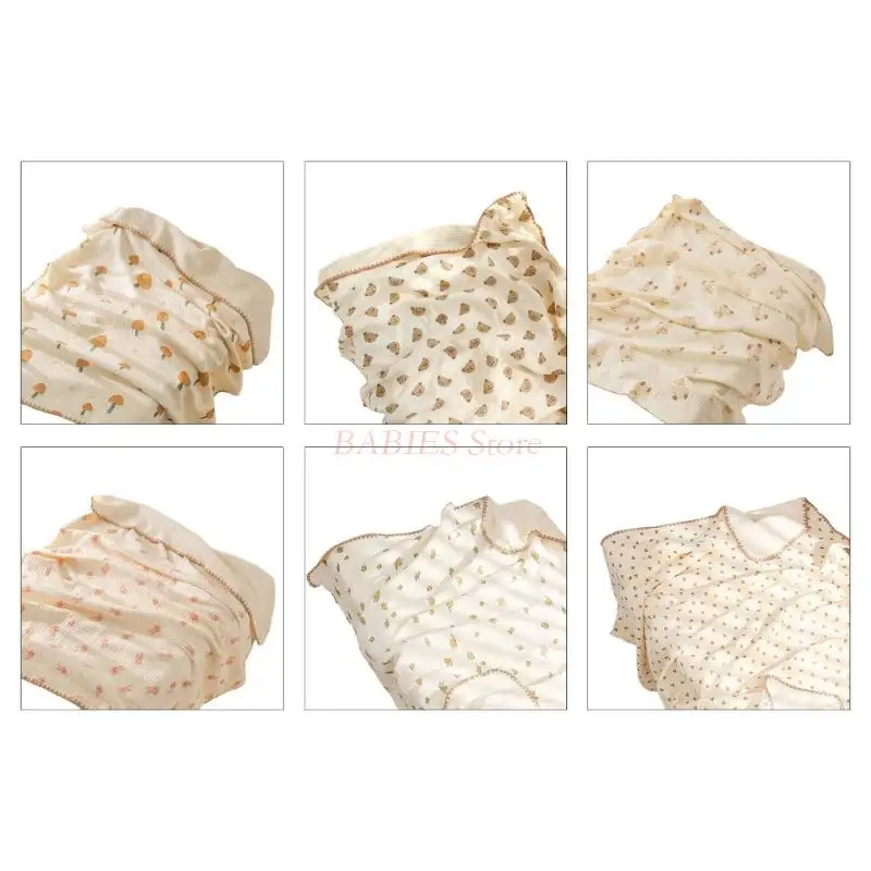 Baby Wrap Blanket Crepe-Cotton Soft Blanket Swaddle Blanket Bath Towel Infant Boy Girl Gender Neutral Towel Shower Gift 
Baby Wrap Blanket Crepe-Cotton Soft Blanket Swaddle Blanket Bath Towel Infant Boy Girl Gender Neutral Towel Shower Gift