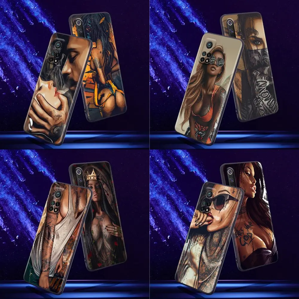 Phone Case for Xiaomi Mi 9 9T SE Case 10T 10S MiA2 Lite CC9 Pro Note 10 Pro 5G Soft Silicone Sexy Sleeve Tattoo Girl
Phone Case for Xiaomi Mi 9 9T SE Case 10T 10S MiA2 Lite CC9 Pro Note 10 Pro 5G Soft Silicone Sexy Sleeve Tattoo Girl