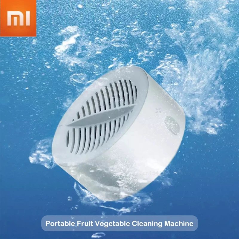 New Xiaomi Xiaoda Portable Fruit Vegetable Washing Machine IPX7 Waterproof Rechargable Remove Reside Purifier Powerful Sterilize
New Xiaomi Xiaoda Portable Fruit Vegetable Washing Machine IPX7 Waterproof Rechargable Remove Reside Purifier Powerful Sterilize
