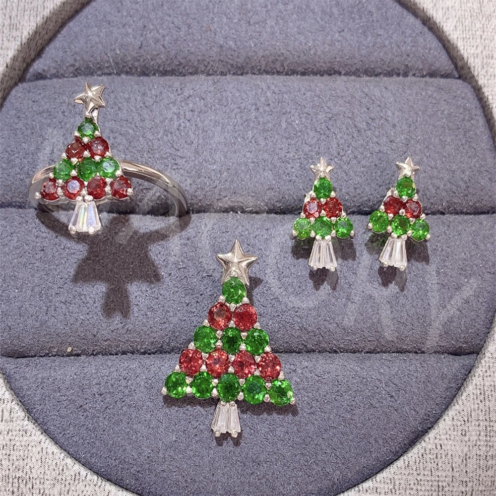 s925 Sterling silver Christmas Tree earrings for women Santa Snowman Drop earrings Jewelry for girls Christmas gift luxury
s925 Sterling silver Christmas Tree earrings for women Santa Snowman Drop earrings Jewelry for girls Christmas gift luxury