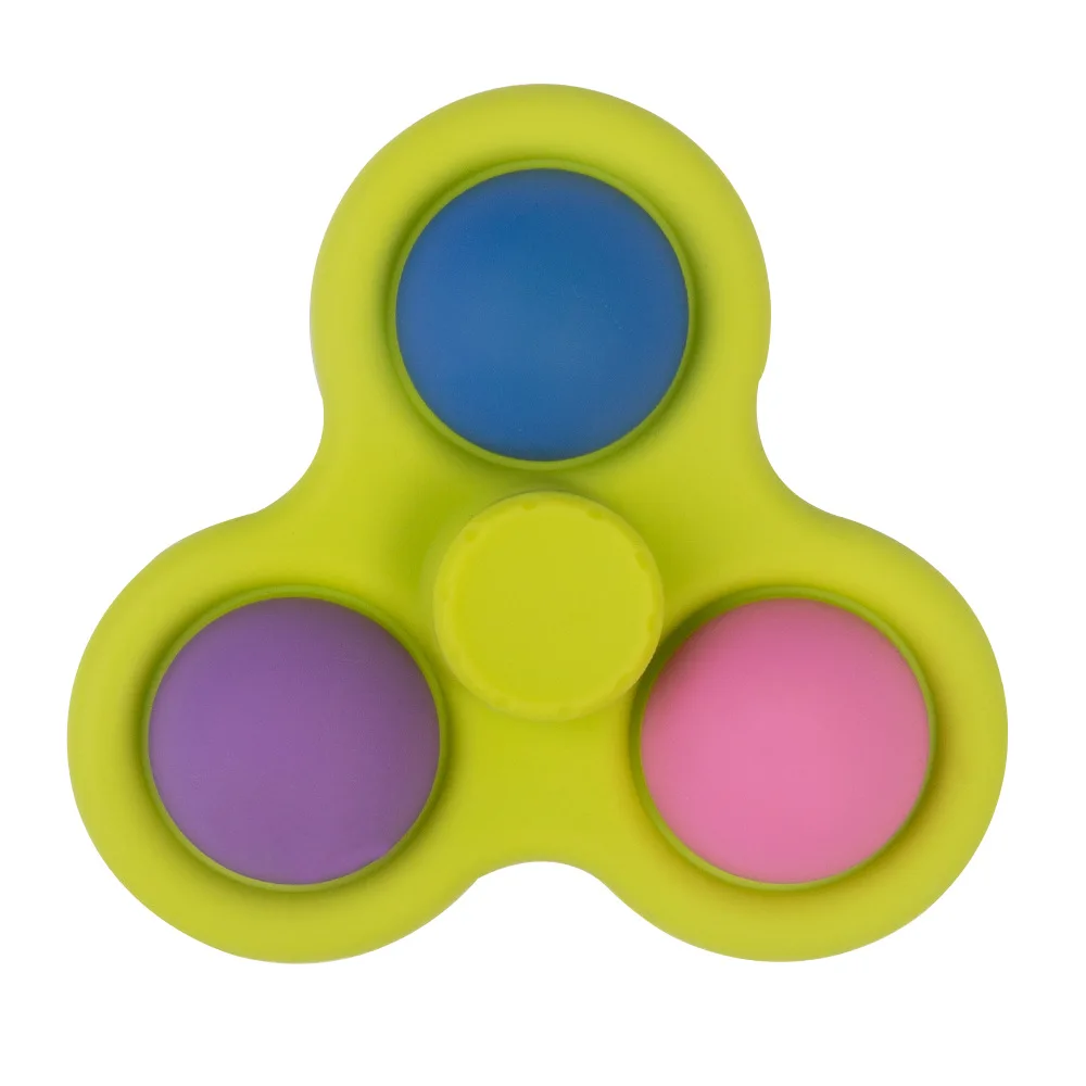 

1pcs Cartoon Fidget Spinner Children Toys ABS Colorful Insect Gyro Toy Relief Stress Educational Fingertip Rattle Toys for Baby