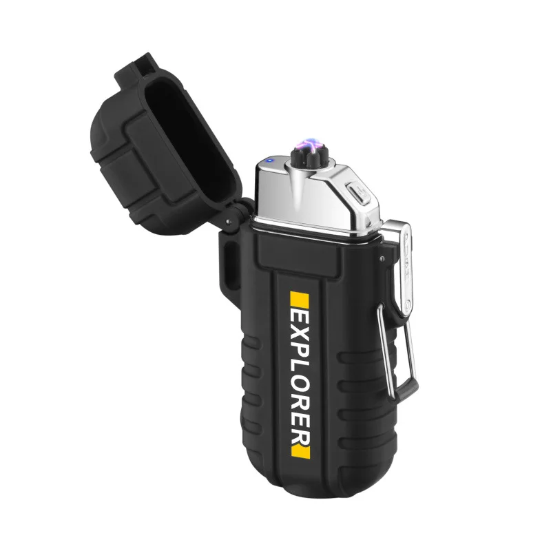 USB Type-C Charging Electric Lighter IP56 Waterproof Windproof Double Arc Strong Light Bulb Cool Llighter Smoking Accessories
USB Type-C Charging Electric Lighter IP56 Waterproof Windproof Double Arc Strong Light Bulb Cool Llighter Smoking Accessories