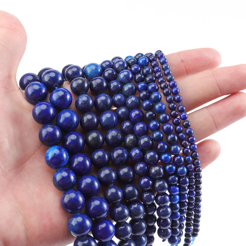 4/6/8/10mm Lapis Stone Beads Round Polished/frosted Natural Stone Loose Beads For Jewelry Making Diy Charms Bracelet Wholesale
4/6/8/10mm Lapis Stone Beads Round Polished/frosted Natural Stone Loose Beads For Jewelry Making Diy Charms Bracelet Wholesale