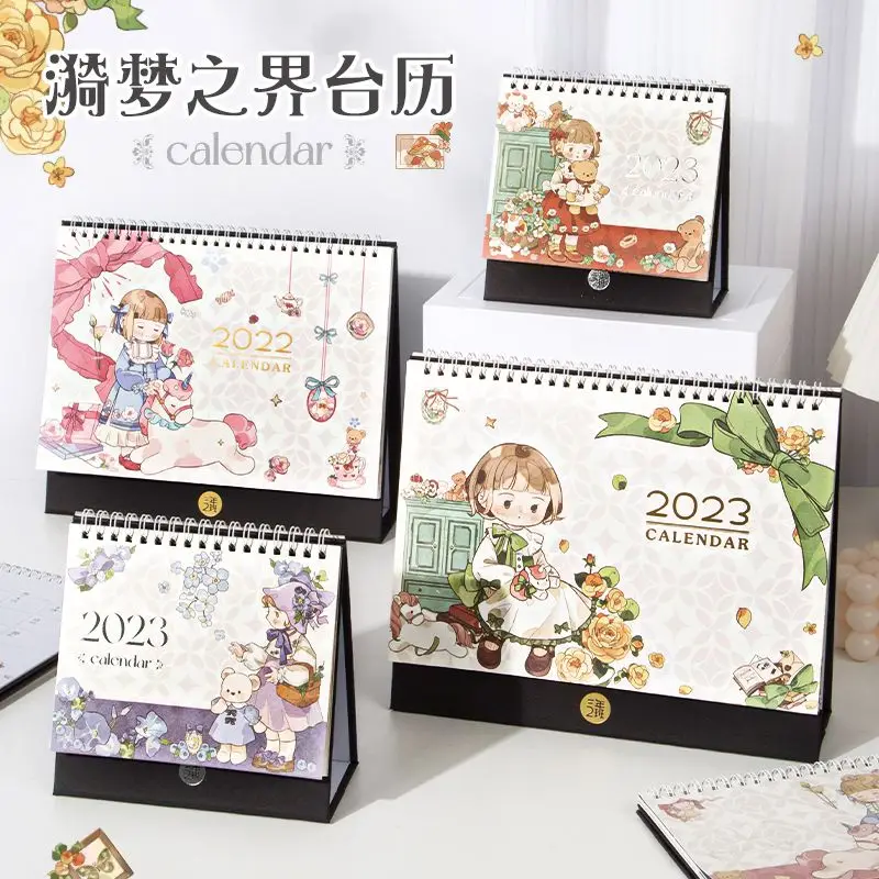 Ripples Dream world calendar 2023 cartoon ins wind small desk calendar calendar calendar creative cartoon desktop decoration
Ripples Dream world calendar 2023 cartoon ins wind small desk calendar calendar calendar creative cartoon desktop decoration