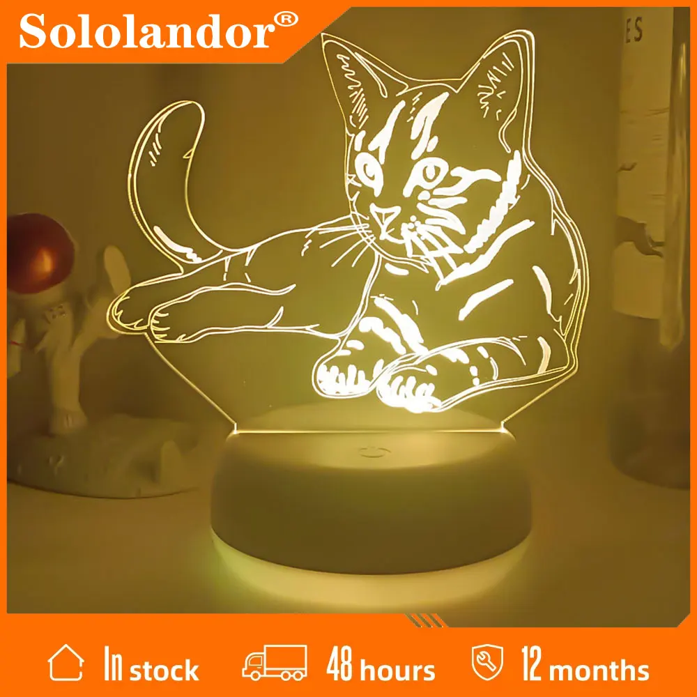 Newest 3D Acrylic Led Night Light Little Cat Figure Nightlight for Kid Child Bedroom Sleep Lights Gift for Home Decor Table Lamp
Newest 3D Acrylic Led Night Light Little Cat Figure Nightlight for Kid Child Bedroom Sleep Lights Gift for Home Decor Table Lamp