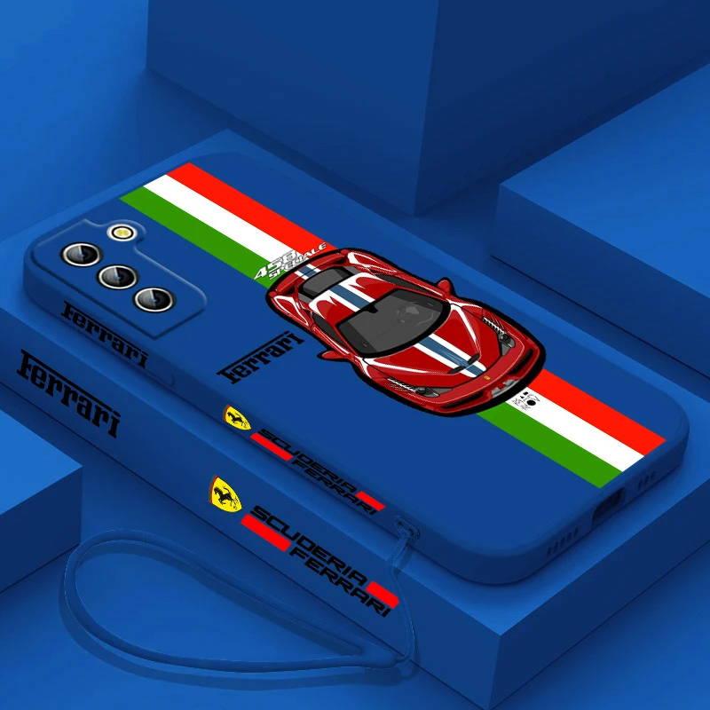 Luxury Car Ferrari Logo Cool Samsung Cover For Galaxy S23 S22 S21 S20 Pro FE Note 20 Plus Ultra Liquid Left Rope Phone Case
Luxury Car Ferrari Logo Cool Samsung Cover For Galaxy S23 S22 S21 S20 Pro FE Note 20 Plus Ultra Liquid Left Rope Phone Case