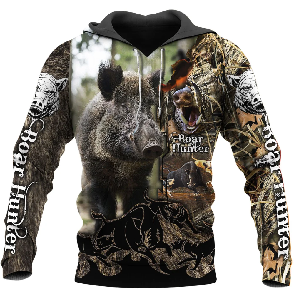 Animals Wilderness Novelty Hoodies Boar Hunter 3D Printed Mens Hooded Sweatshirt Unisex Streetwear Pullover Casual Clothing
Animals Wilderness Novelty Hoodies Boar Hunter 3D Printed Mens Hooded Sweatshirt Unisex Streetwear Pullover Casual Clothing
