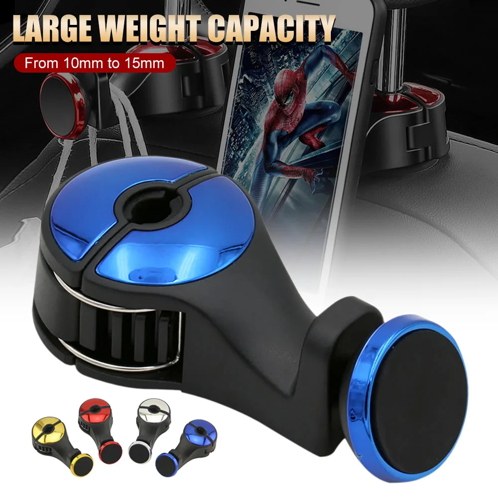 Multifunctional Car Back Seat Headrest Hook Magnetic Phone Holder 360° Rotation Seat Hanging Hook Umbrellas Clothes Organizer
Multifunctional Car Back Seat Headrest Hook Magnetic Phone Holder 360° Rotation Seat Hanging Hook Umbrellas Clothes Organizer