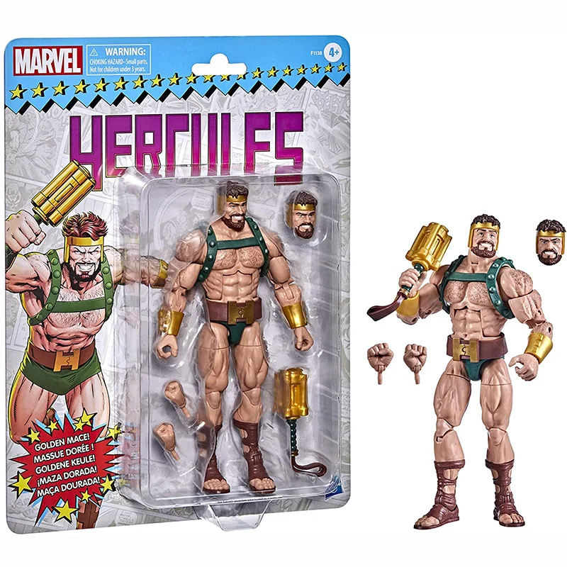 Фигурка героя Hasbro Marvel, Классическая фигурка героя Марвел, Геркулес, разноцветная фигурка, коллекционные игрушки для детей, 6 дюймов
Фигурка героя Hasbro Marvel, Классическая фигурка героя Марвел, Геркулес, разноцветная фигурка, коллекционные игрушки для детей, 6 дюймов