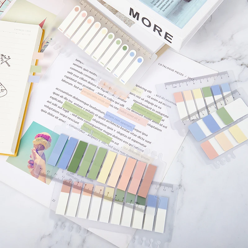 120/200PCS School Supplies Notes Index Tabs Bookmark Sticky Notes Notepad Waterproof Loose-leaf Label Sticky Notes Strip School
120/200PCS School Supplies Notes Index Tabs Bookmark Sticky Notes Notepad Waterproof Loose-leaf Label Sticky Notes Strip School