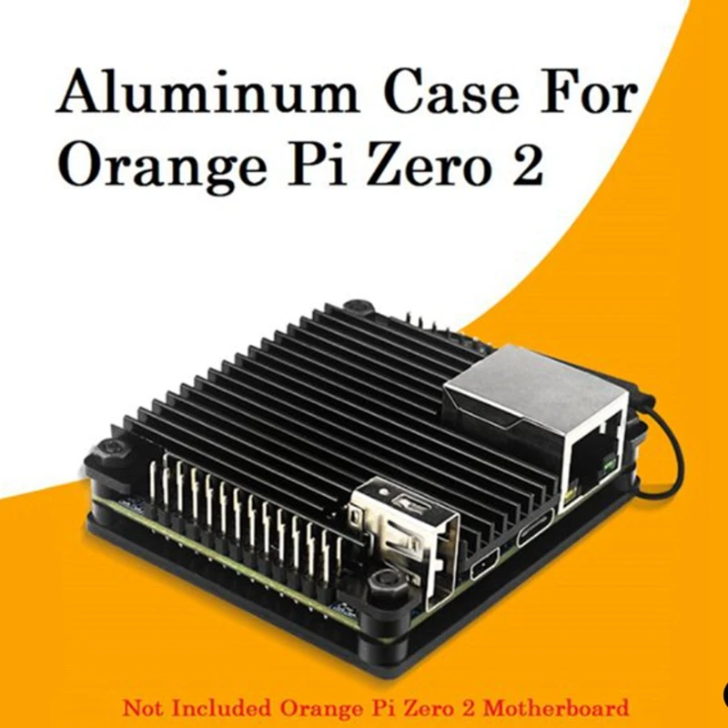 Комплект из 2 алюминиевых чехлов для Orange Pi Zero 2, защитный корпус для макетной платы, защитный корпус с пассивным охлаждением
Комплект из 2 алюминиевых чехлов для Orange Pi Zero 2, защитный корпус для макетной платы, защитный корпус с пассивным охлаждением