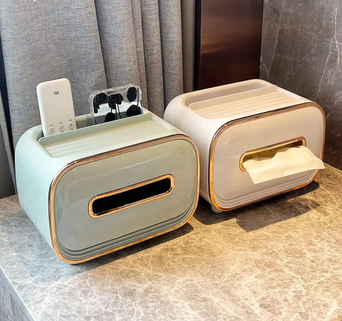 Light luxury magnetic tissue storage box Home living room desktop multi-function paper drawer box tissue boxes tissue holder
Light luxury magnetic tissue storage box Home living room desktop multi-function paper drawer box tissue boxes tissue holder