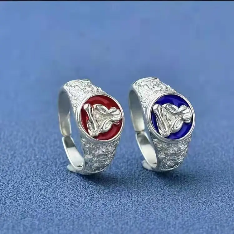 Кольцо регулируемое в этническом стиле для мужчин и женщин, модное Открытое в тайском стиле, безопасное для здоровья, с синим и красным цвет...
Кольцо регулируемое в этническом стиле для мужчин и женщин, модное Открытое в тайском стиле, безопасное для здоровья, с синим и красным цвет...