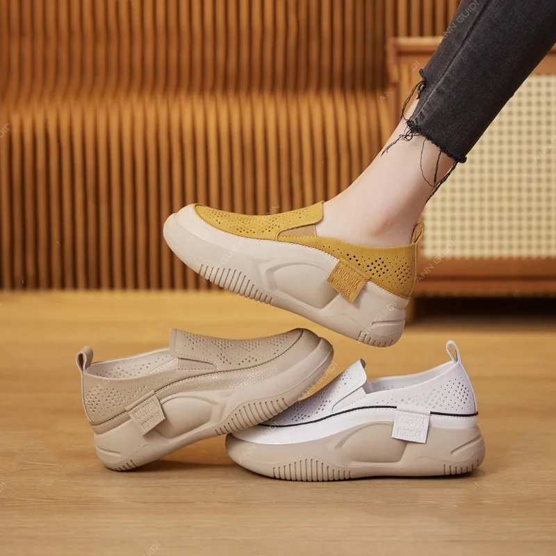 2023 Summer New Women's Shoes Fashion Thick Sole Casual Shoes for Women Mesh Breathable Lightweight Anti Slip Sneakers Women
2023 Summer New Women's Shoes Fashion Thick Sole Casual Shoes for Women Mesh Breathable Lightweight Anti Slip Sneakers Women